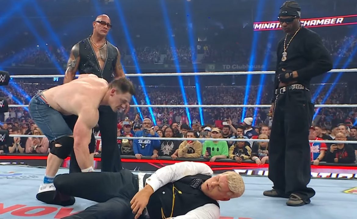 Travis Scott na gali wrestlingu. Raper połączył siły z gigantami WWE