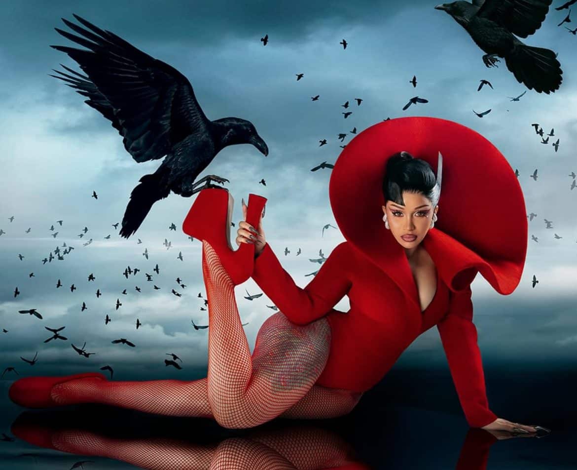 Cardi B nie wytrzymała. Została zapytana o trójkąt i ciążę. Raperka rzuciła długopisem w dziennikarz