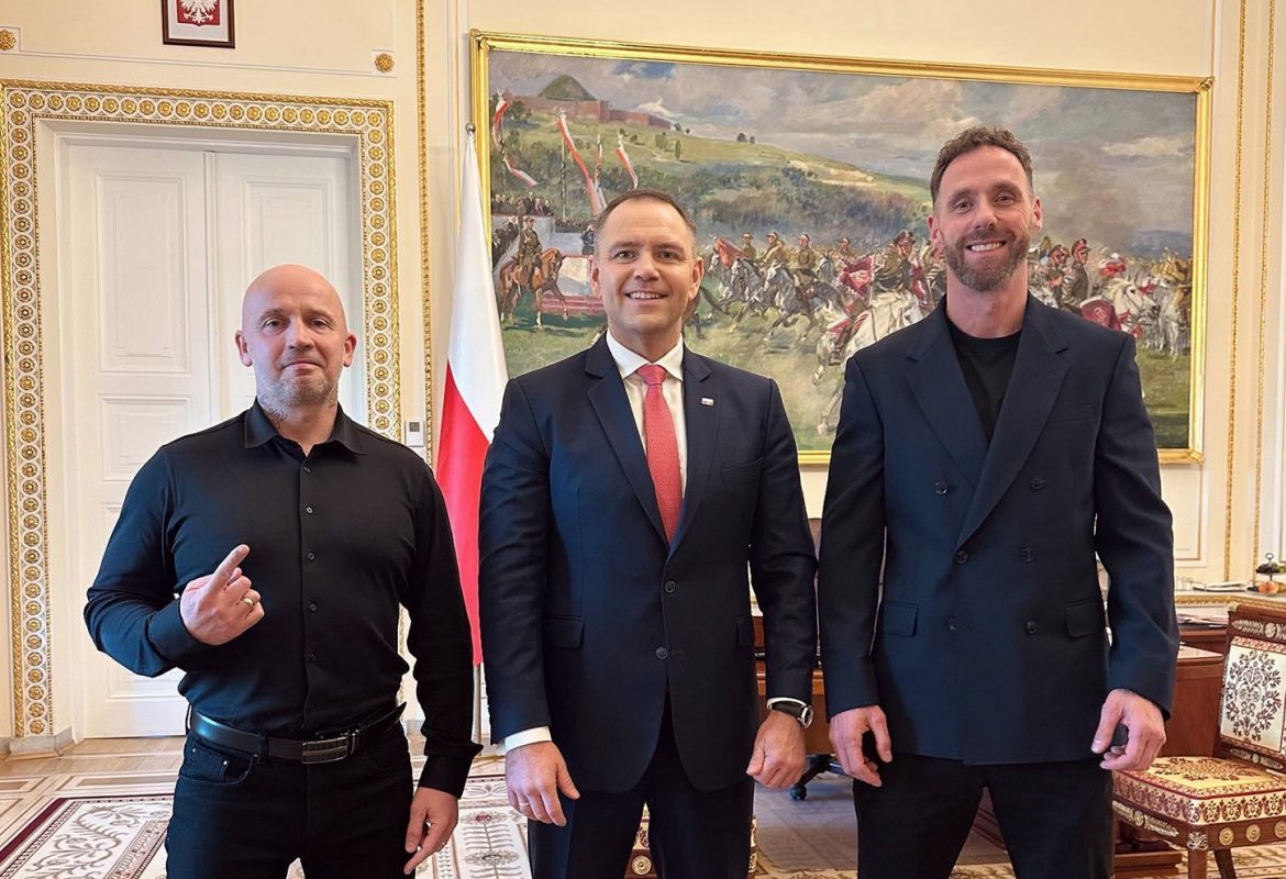 Peja spotkał się z Prezydentem Karolem Naworckim