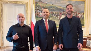 Peja spotkał się z Prezydentem Karolem Naworckim