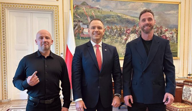 Peja spotkał się z Prezydentem Karolem Naworckim