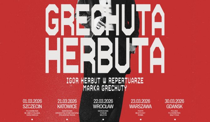 Igor Herbut ogłasza trasę koncertową „GRECHUTA HERBUTA” – hołd dla Marka Grechuty w nowoczesnym wydaniu