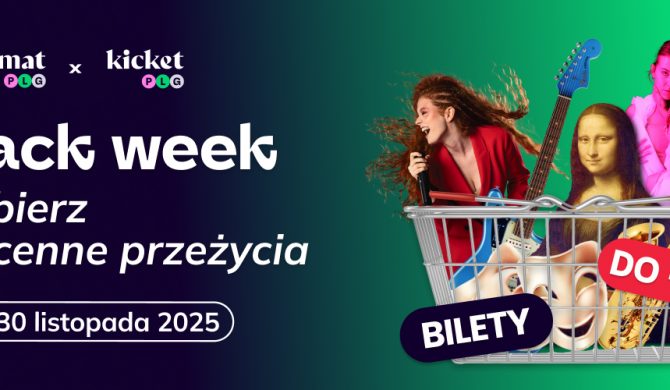 Kulturalny Black Week: Bilety na ponad 700 wydarzeń w całej Polsce nawet 80% taniej!