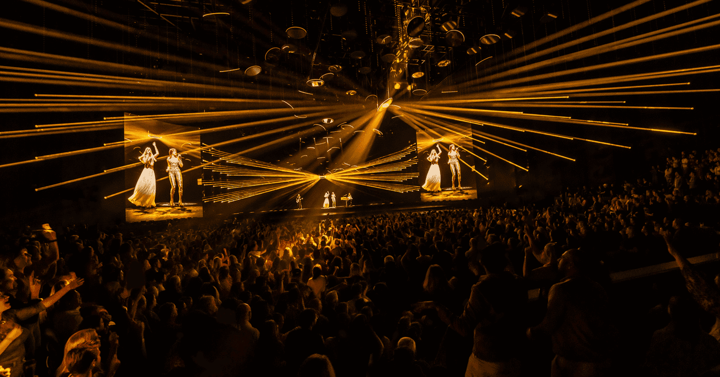 ABBA Voyage osiąga cztery miliony widzów na przełomowym show w Londynie