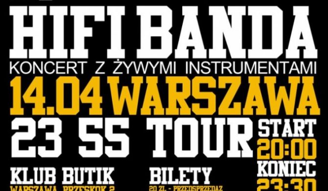 Koncert HIFI Bandy w Warszawie