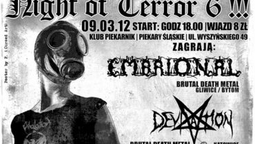 Night Of Terror uderzy po raz szósty