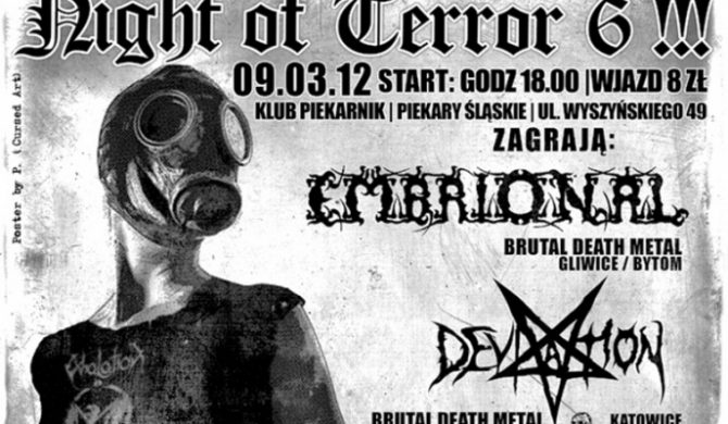 Night Of Terror uderzy po raz szósty