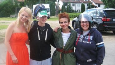 Katarzyna Zielińska w klipie Izabeli Kopeć