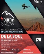 BURN IN SNOW – De La Soul, Hudson Mohawke i Little Boots w Szczyrku