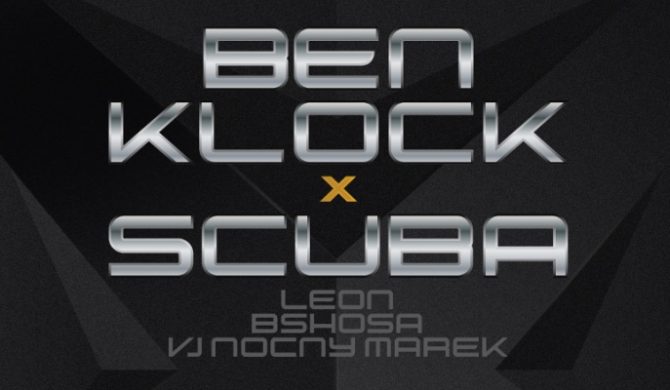 Ben Klock i Scuba już w piątek