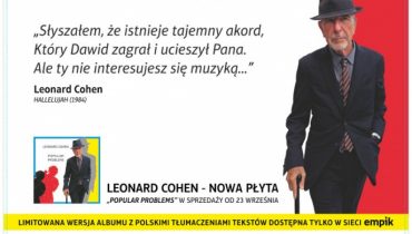 Leonard Cohen w warszawskim metrze