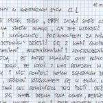 „Pogodzony z losem” – Chada pisze z zakładu karnego