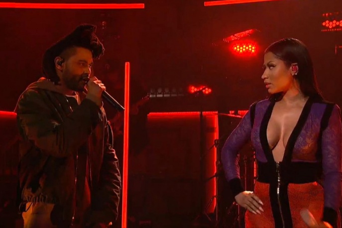 The Weeknd – występ z Nicki Minaj, remix z Eminemem (wideo)