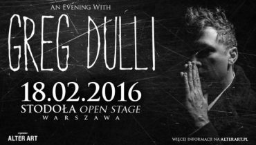 Greg Dulli dziś w Warszawie. Sprawdźcie rozpiskę godzinową
