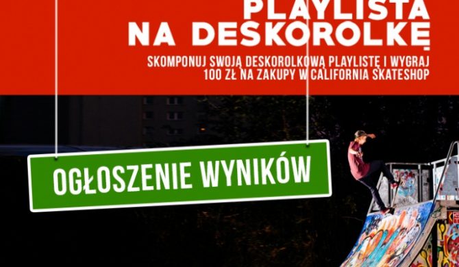 Konkurs California Skateshop x cgm.pl – rozwiązanie